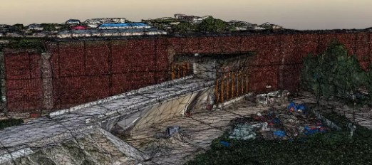 實(shí)景建模完成效果圖