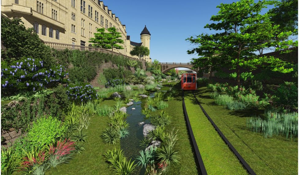 BIM+GIS：華為智慧園區(qū)有軌電車設(shè)計(jì)中對 BIM的應(yīng)用