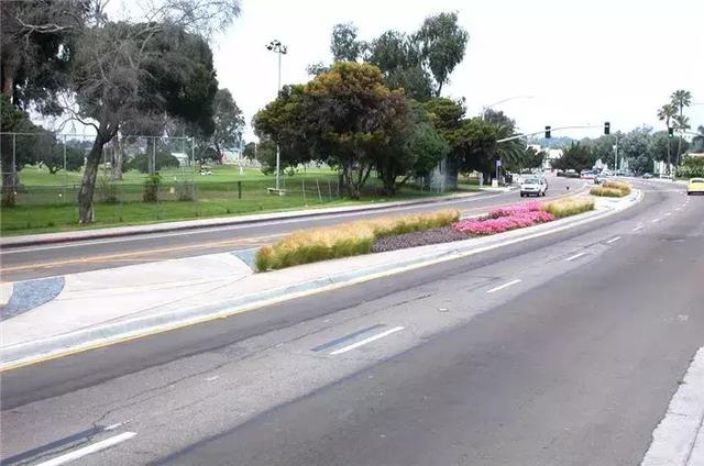 【道路建?！康缆肪G化帶設(shè)計(jì)