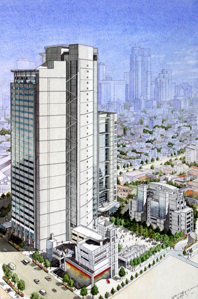建筑設(shè)計效果圖_施工圖紙